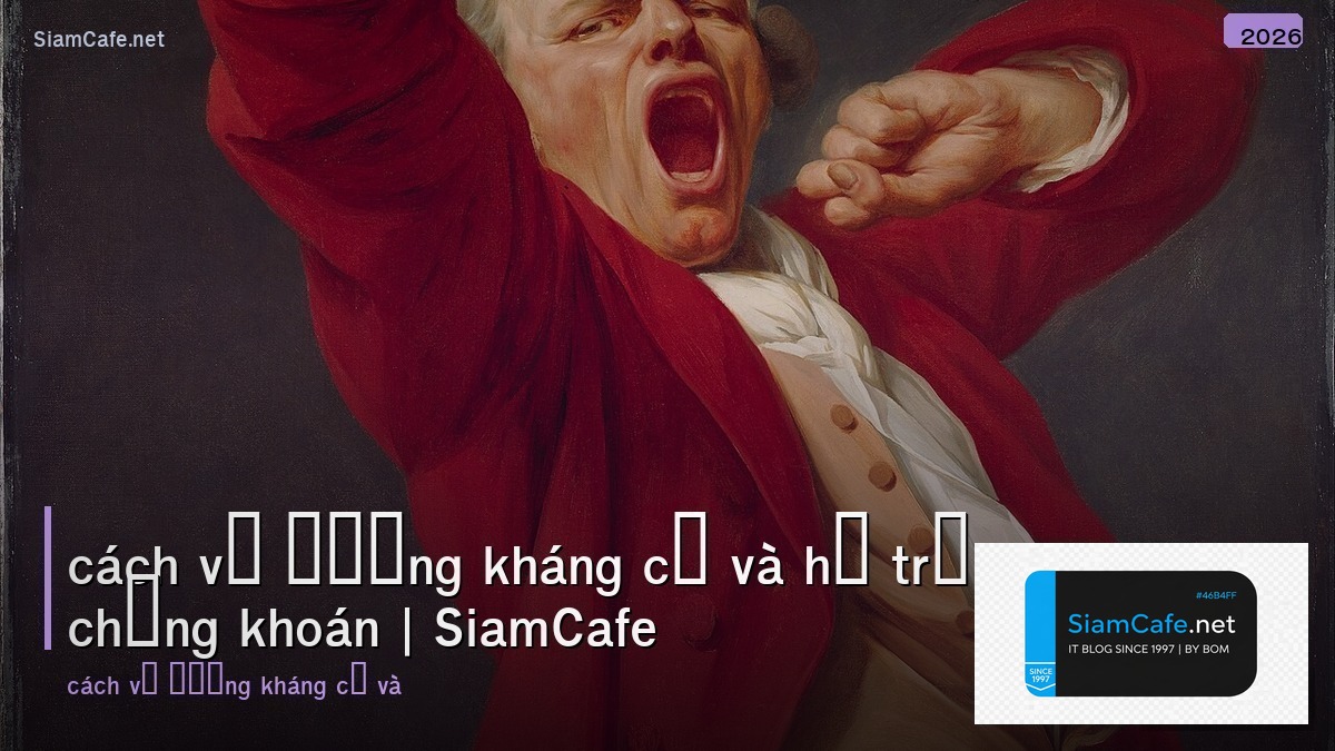 cách vẽ đường kháng cự và hỗ trợ chứng khoán