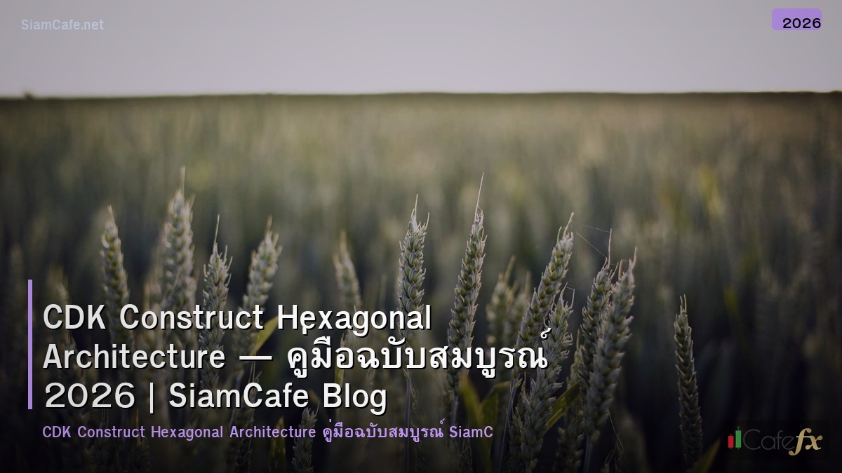 cdk construct hexagonal architecture