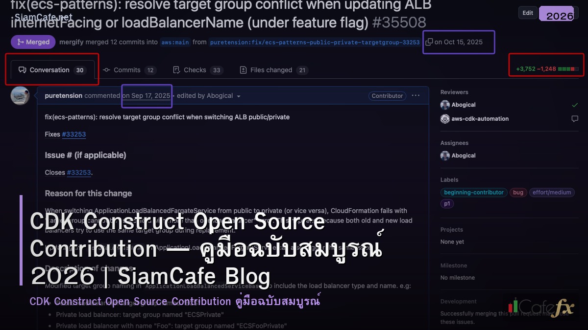 cdk construct open source contribution