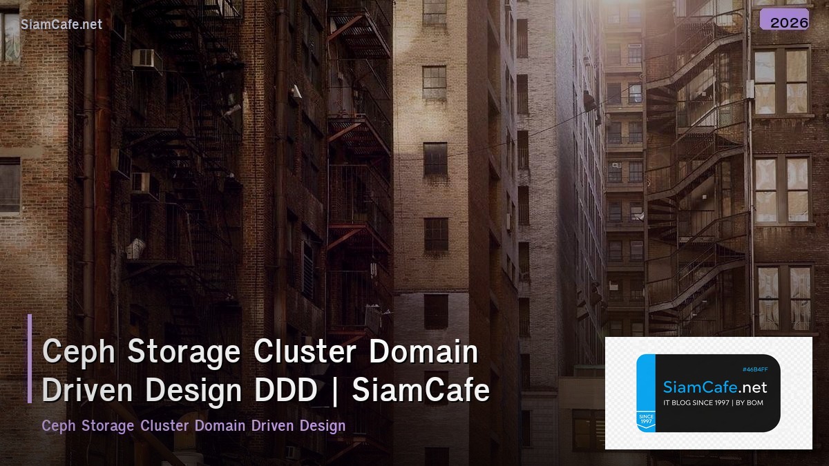 ceph storage cluster domain driven design ddd