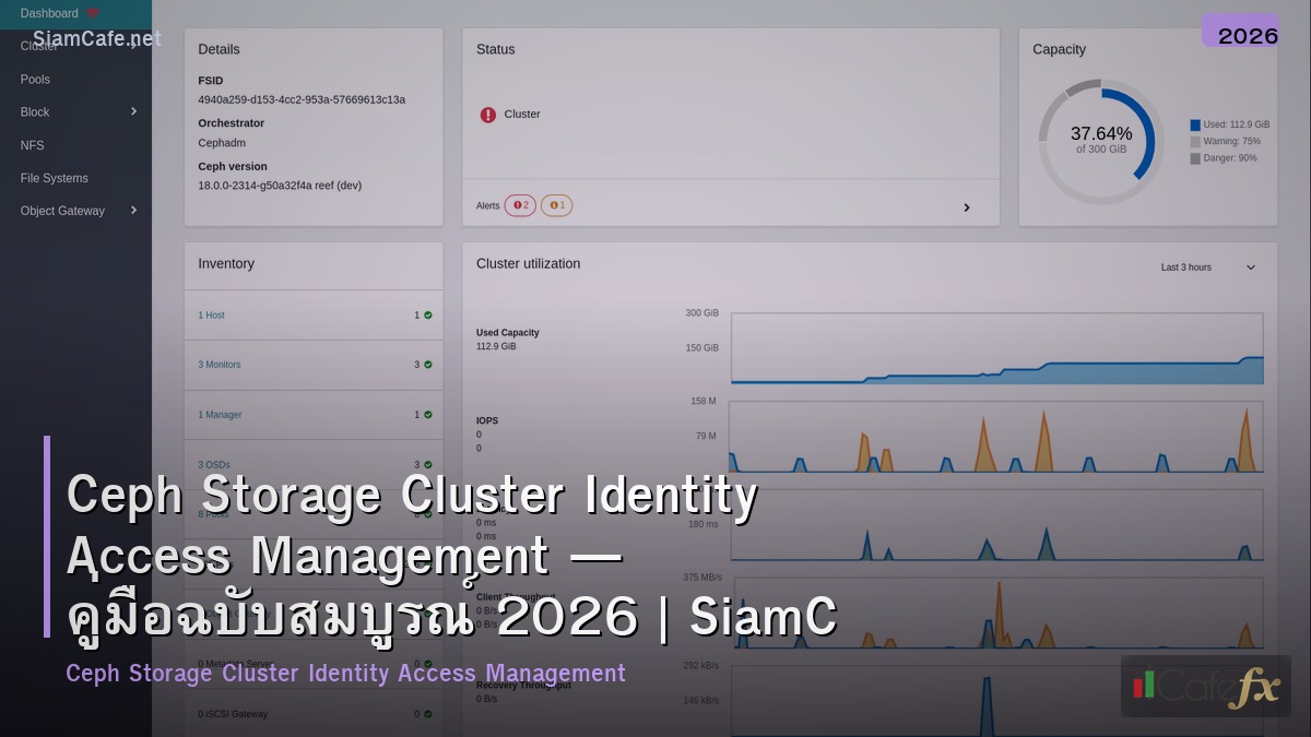 ceph storage cluster identity access management