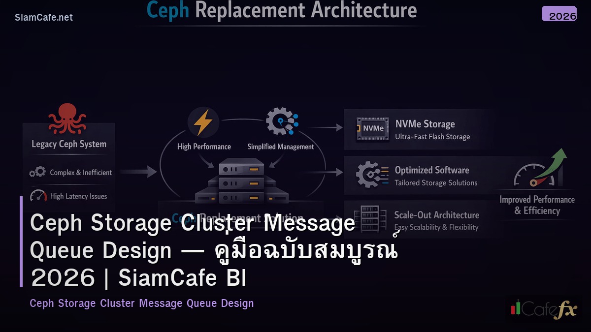 ceph storage cluster message queue design