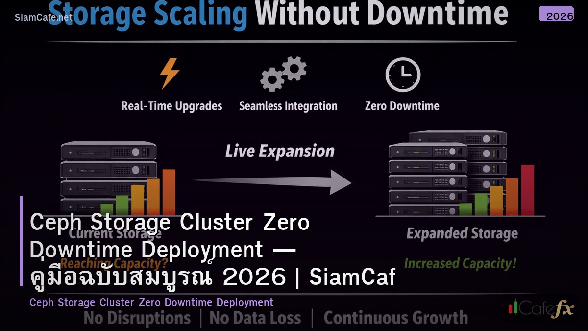 ceph storage cluster zero downtime deployment