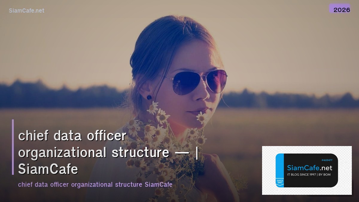 chief data officer organizational structure