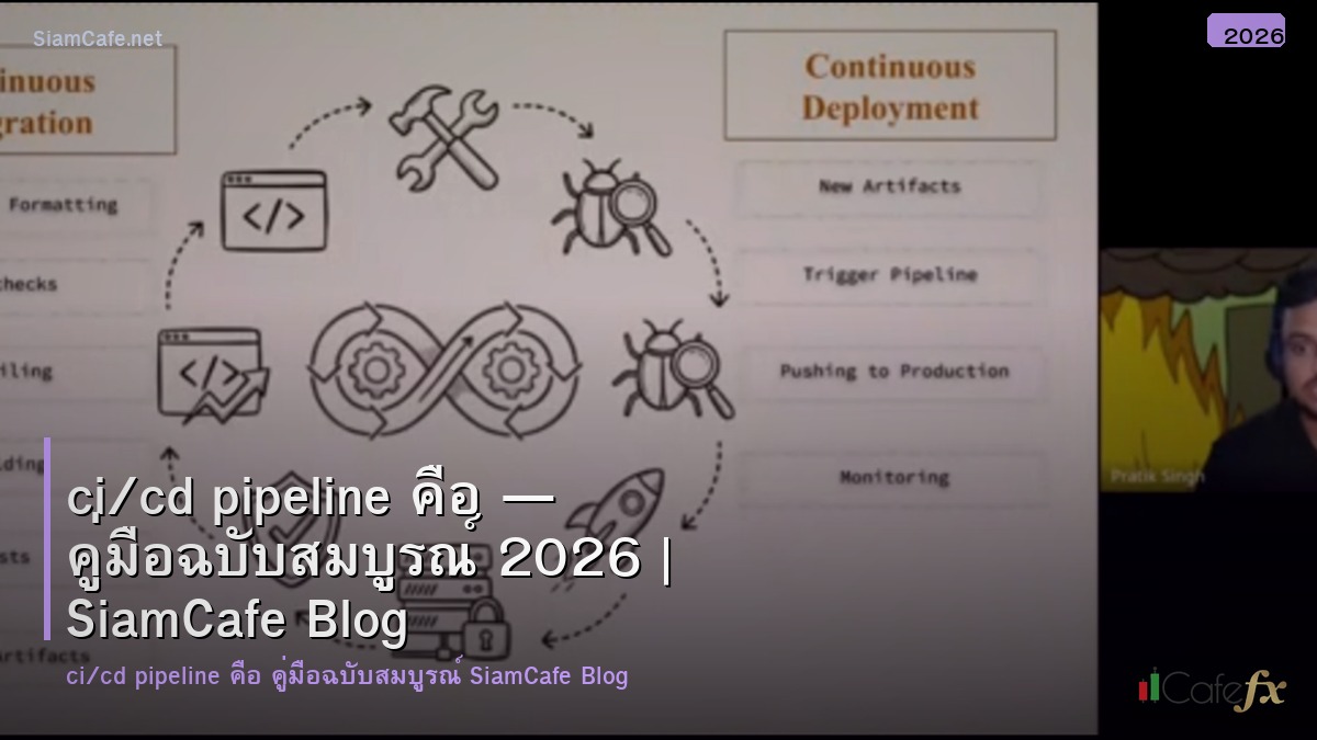 cicd pipeline คอ
