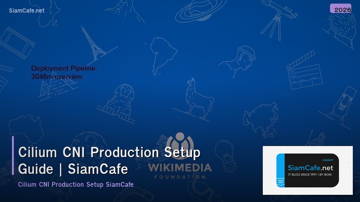 cilium cni production setup guide