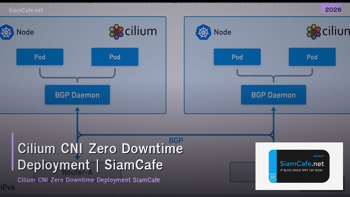cilium cni zero downtime deployment