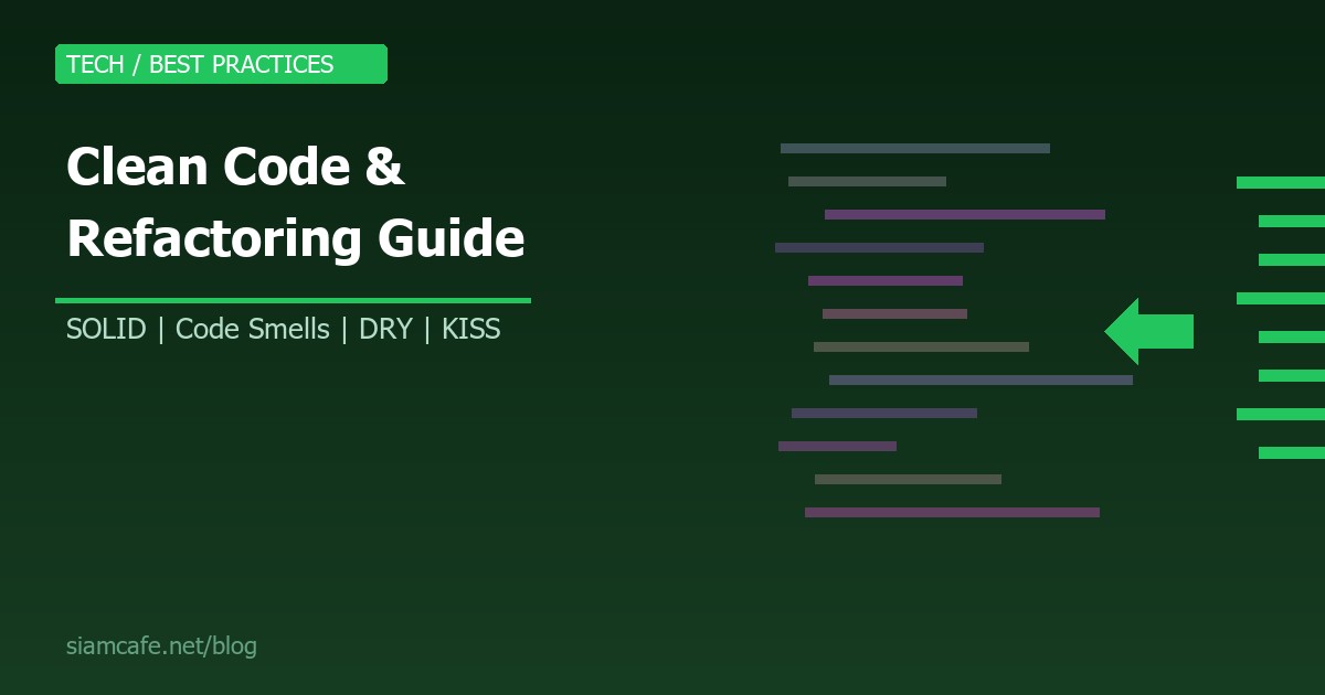 clean code refactoring guide