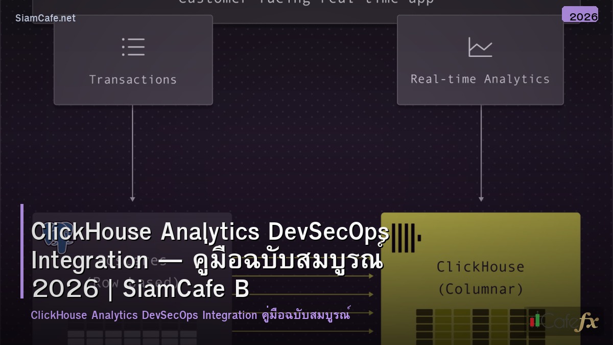 clickhouse analytics devsecops integration