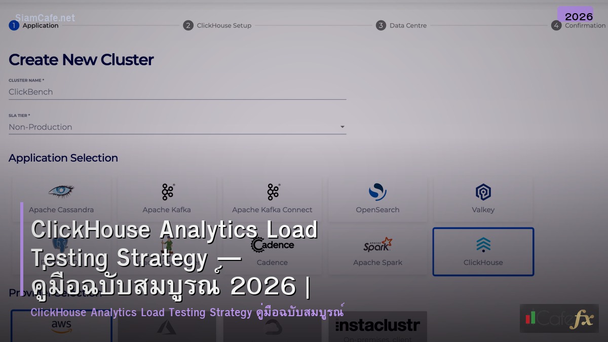 clickhouse analytics load testing strategy