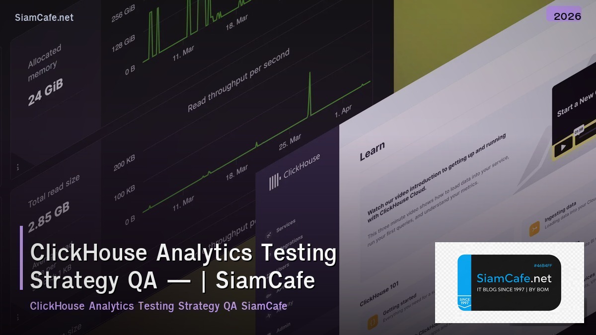 clickhouse analytics testing strategy qa