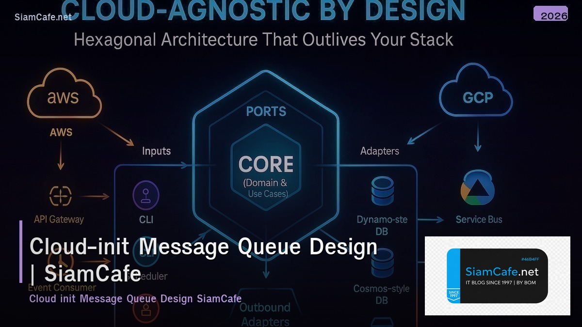 cloud init message queue design