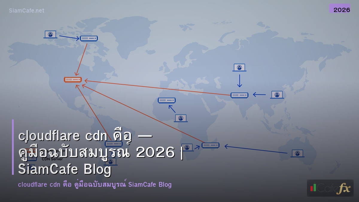 cloudflare cdn คอ