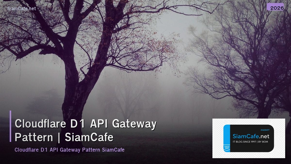 cloudflare d1 api gateway pattern