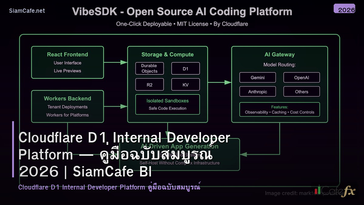 cloudflare d1 internal developer platform
