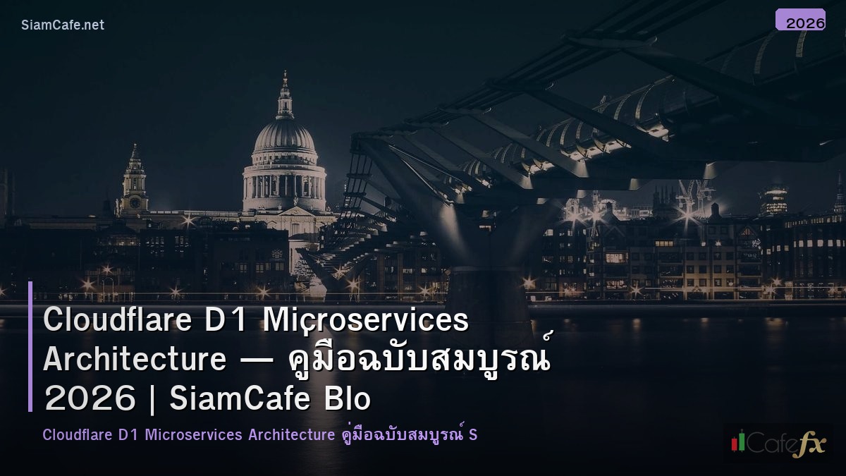 cloudflare d1 microservices architecture