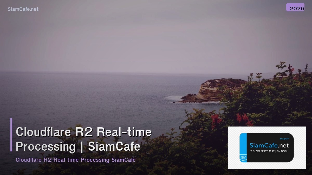 cloudflare r2 real time processing