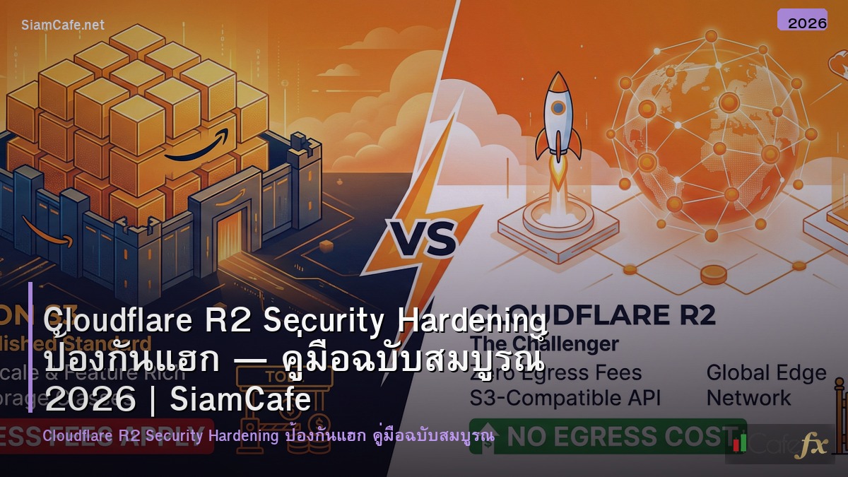 cloudflare r2 security hardening ปองกนแฮก