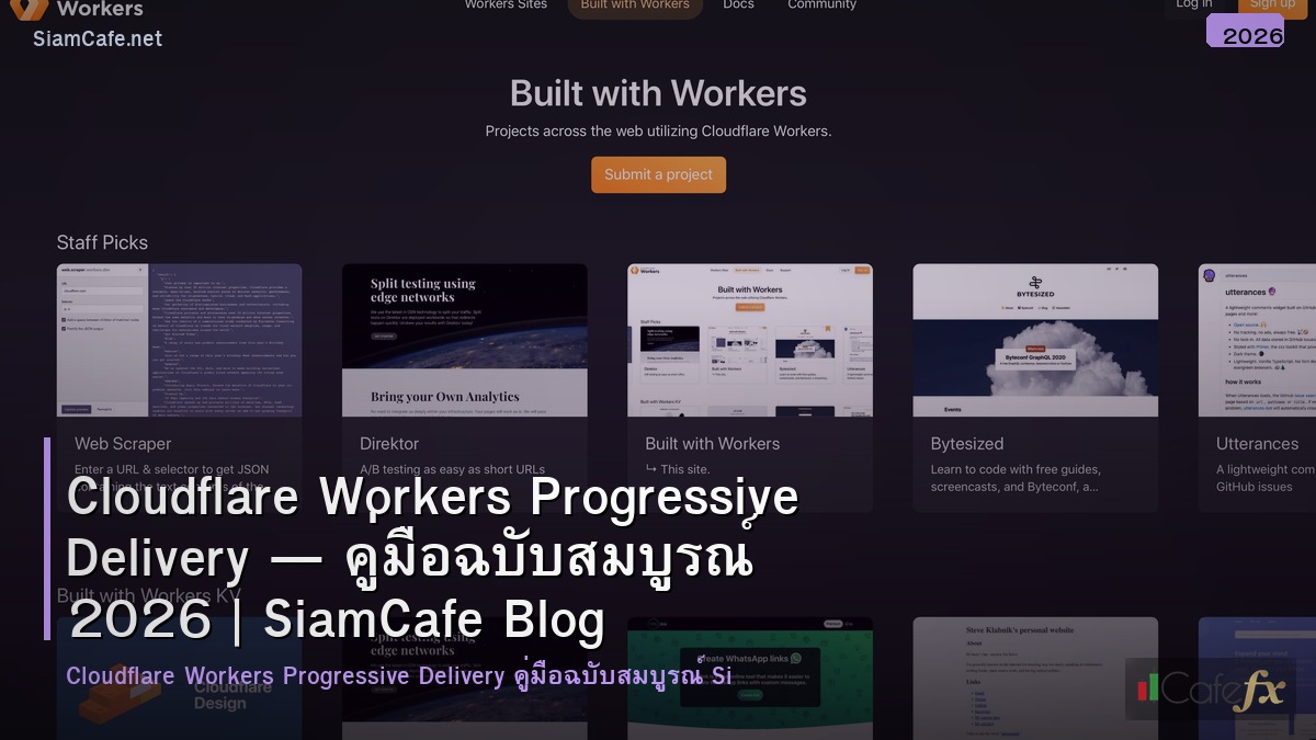 cloudflare workers progressive delivery