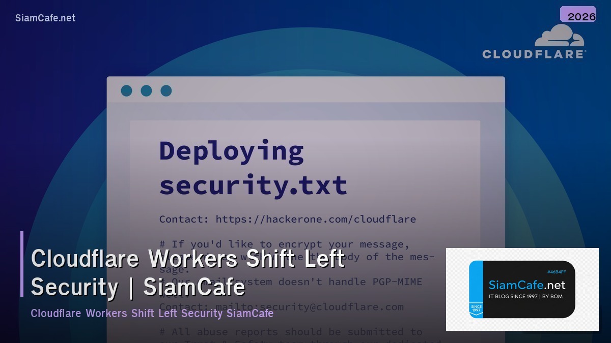 cloudflare workers shift left security