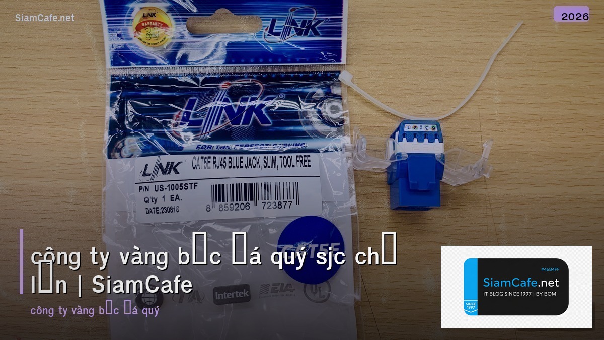 công ty vàng bạc đá quý sjc chợ lớn