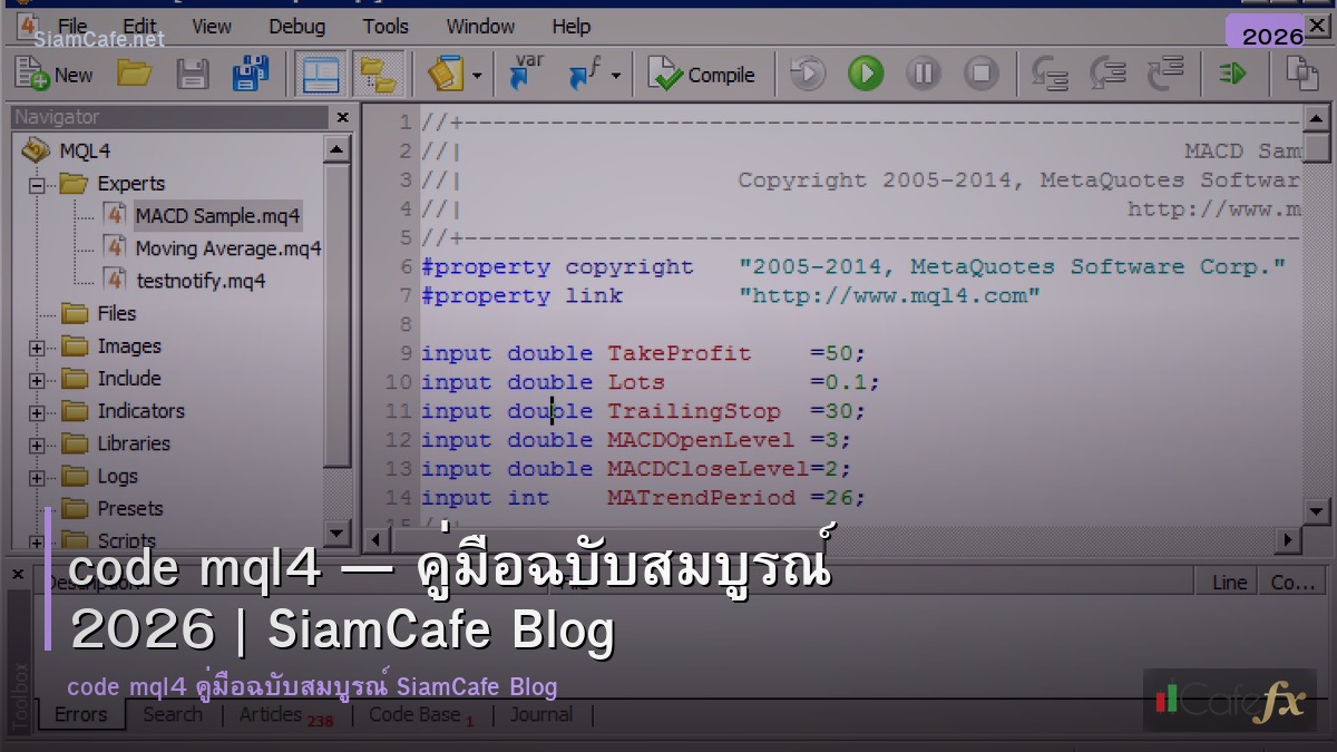 code mql4
