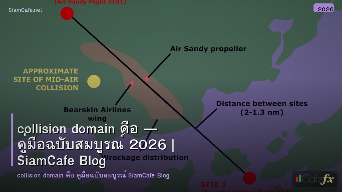 collision domain คอ