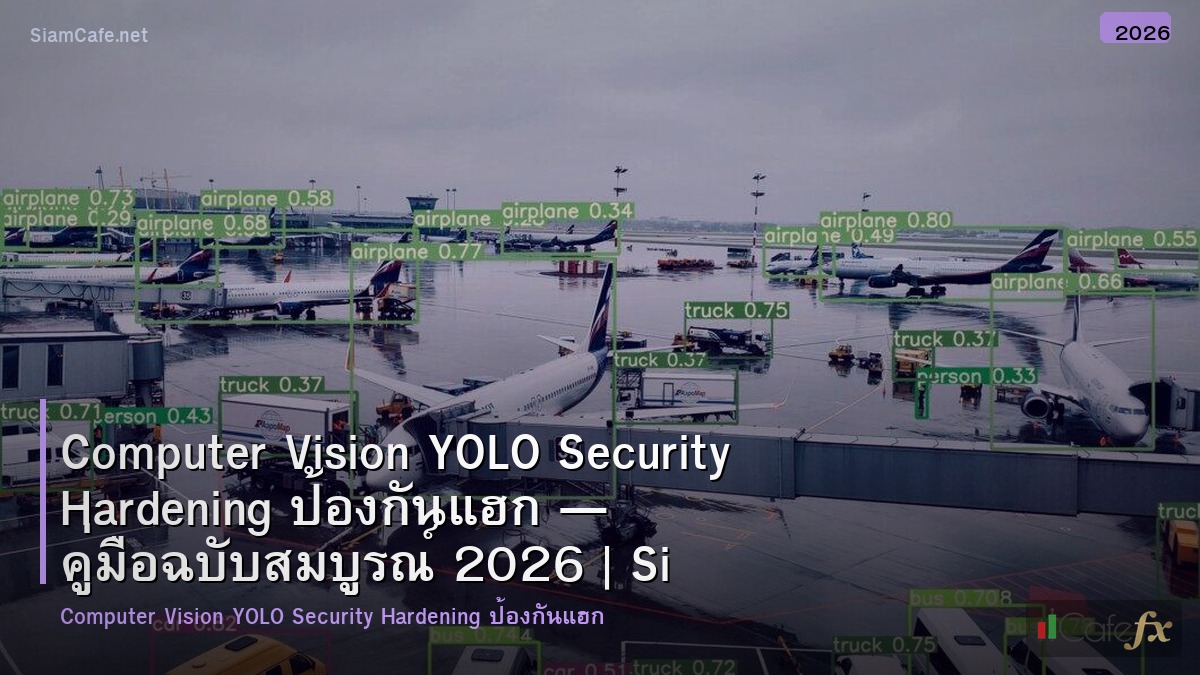 computer vision yolo security hardening ปองกนแฮก