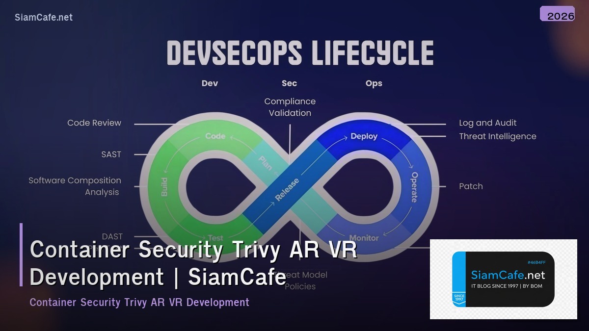container security trivy ar vr development