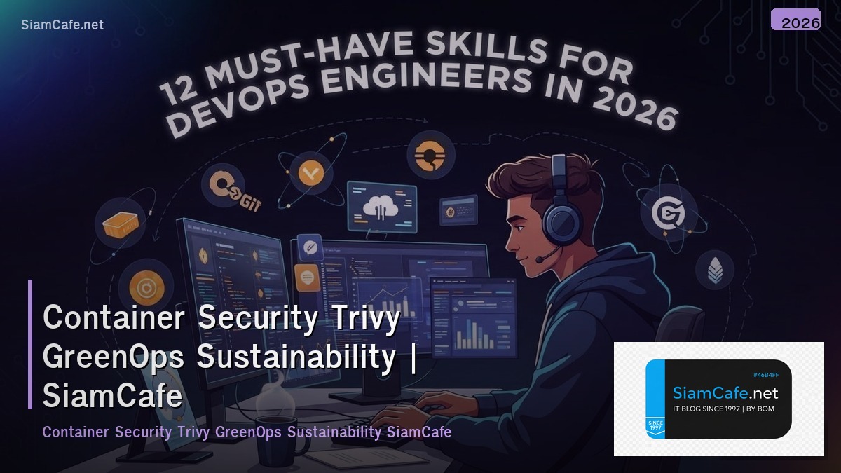 container security trivy greenops sustainability