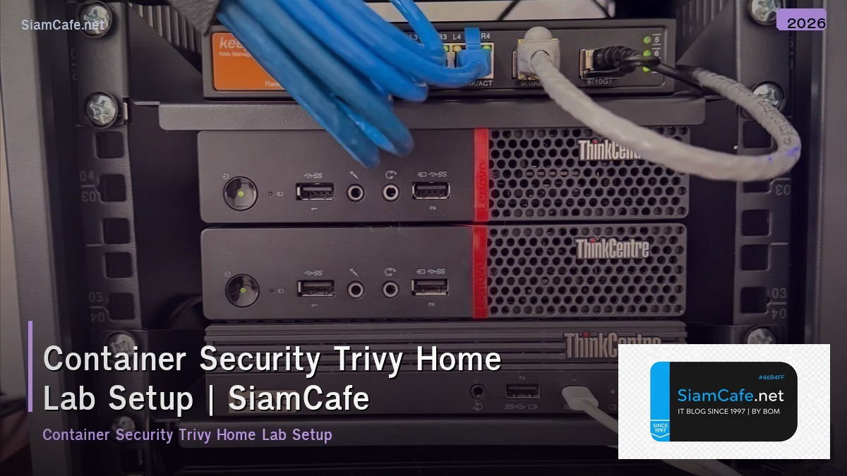 container security trivy home lab setup