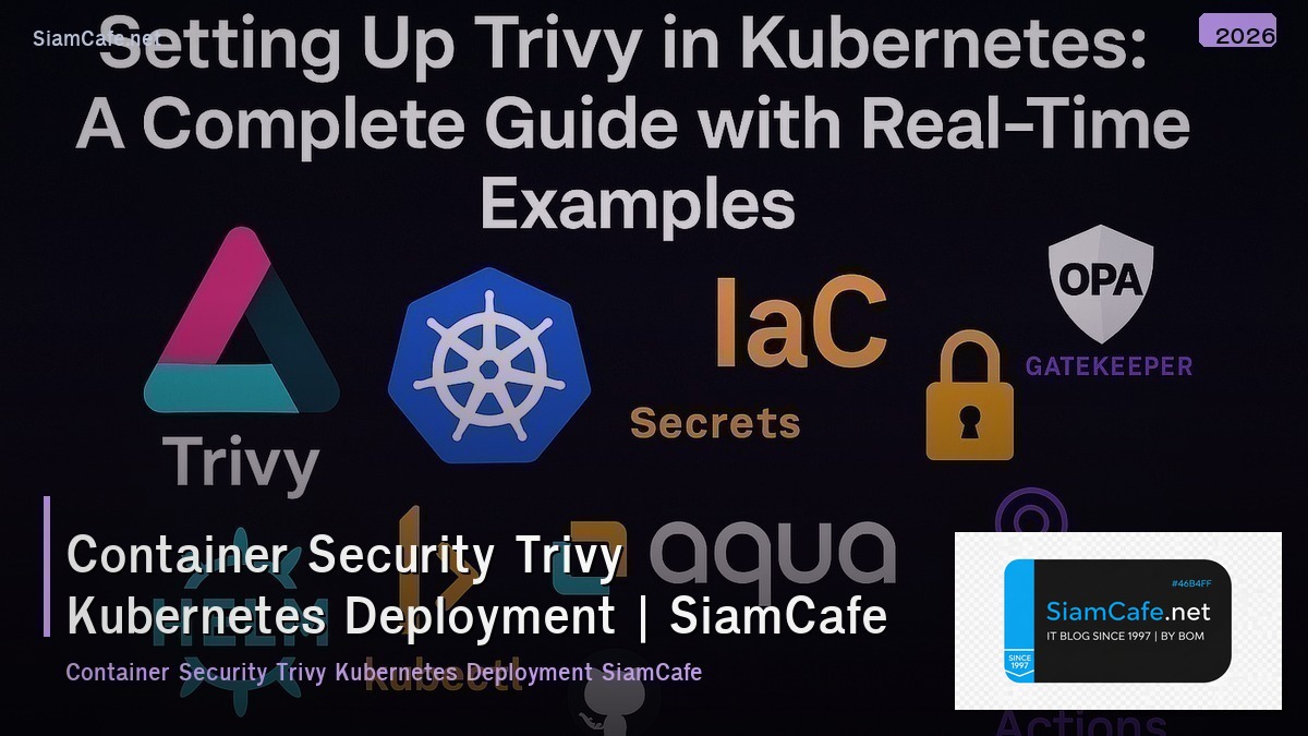 container security trivy kubernetes deployment