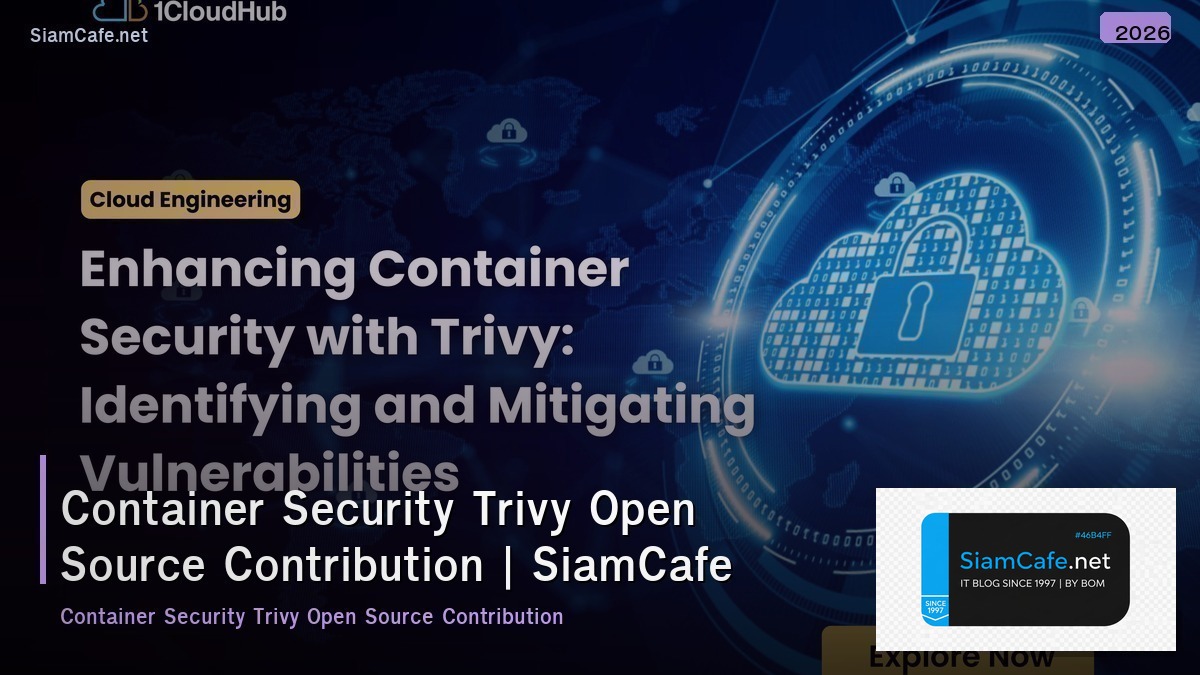 container security trivy open source contribution