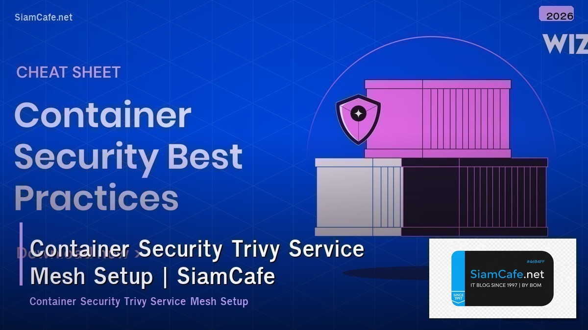 container security trivy service mesh setup