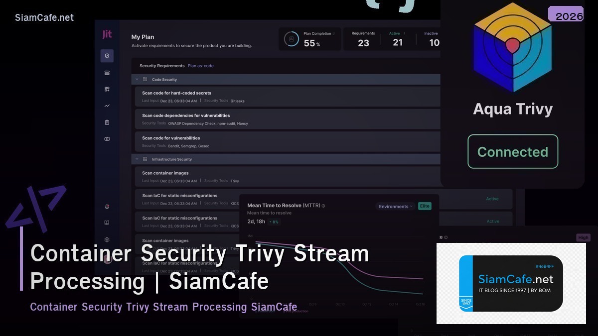 container security trivy stream processing