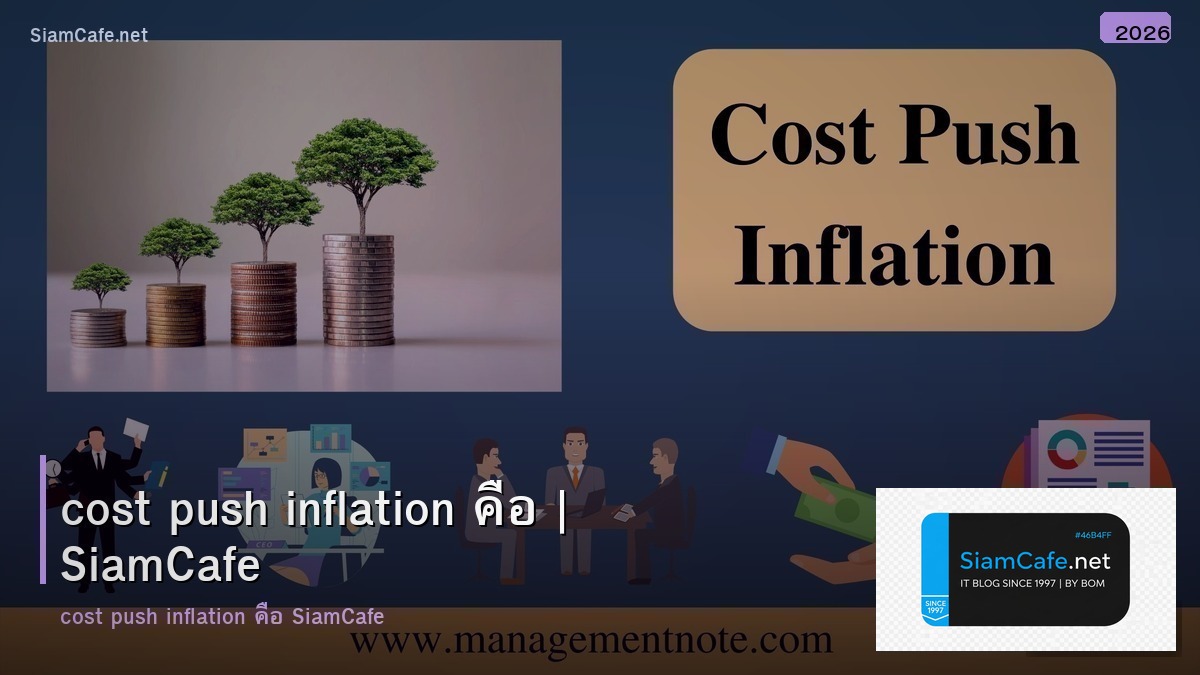 cost push inflation คอ