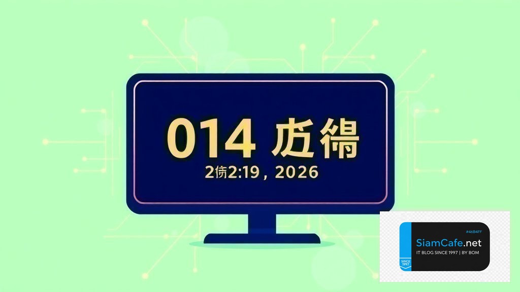 014 ธนาคารอะไร | SiamCafe Blog