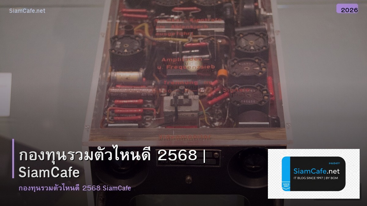 กองทนรวม ตวไหนด 2568
