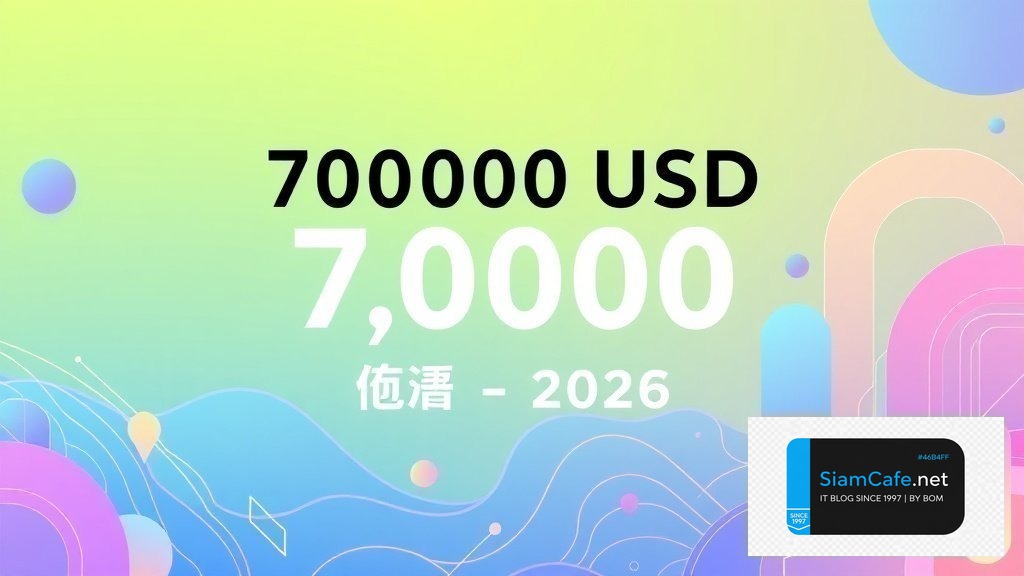 70000 USD — อัตราแลกเปลี่ยนล่าสุด 2026 | SiamCafe Blog