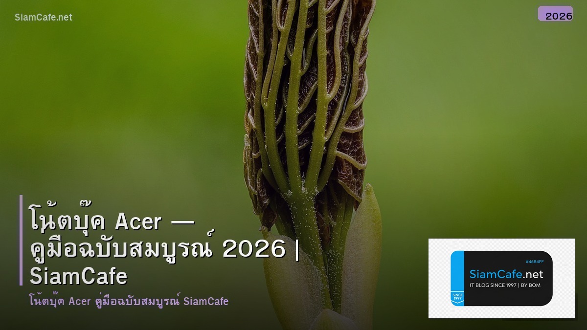 โนตบค acer