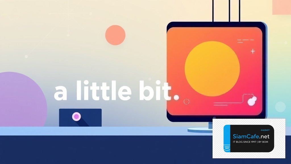 a little bit แปลว่า | SiamCafe Blog