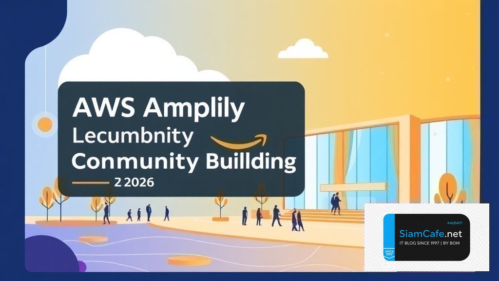 AWS Amplify Community Building | SiamCafe Blog