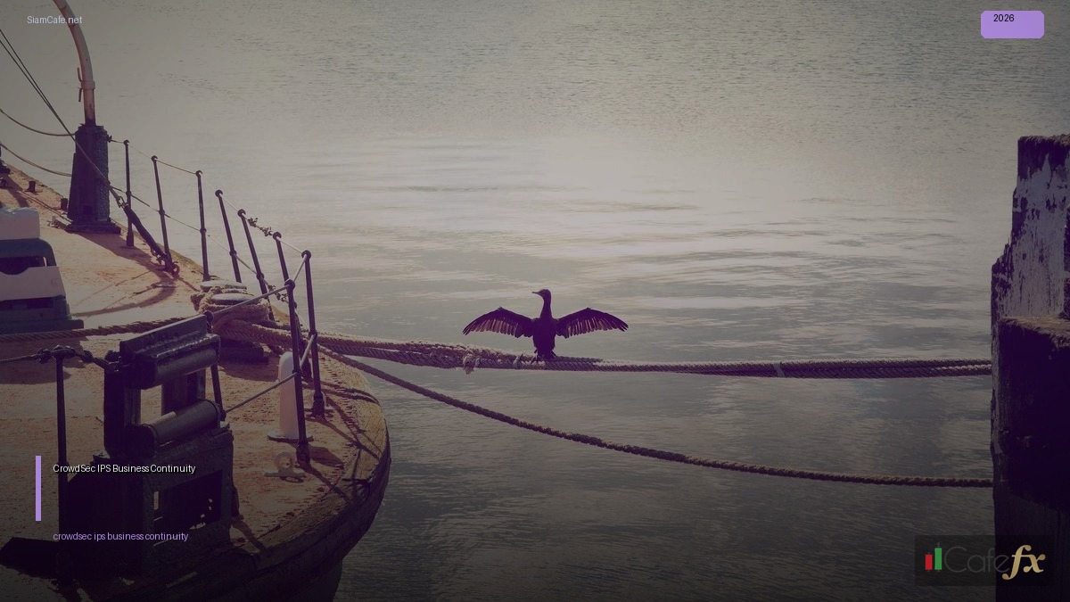 Crowdsec IPS Business Continuity | SiamCafe Blog