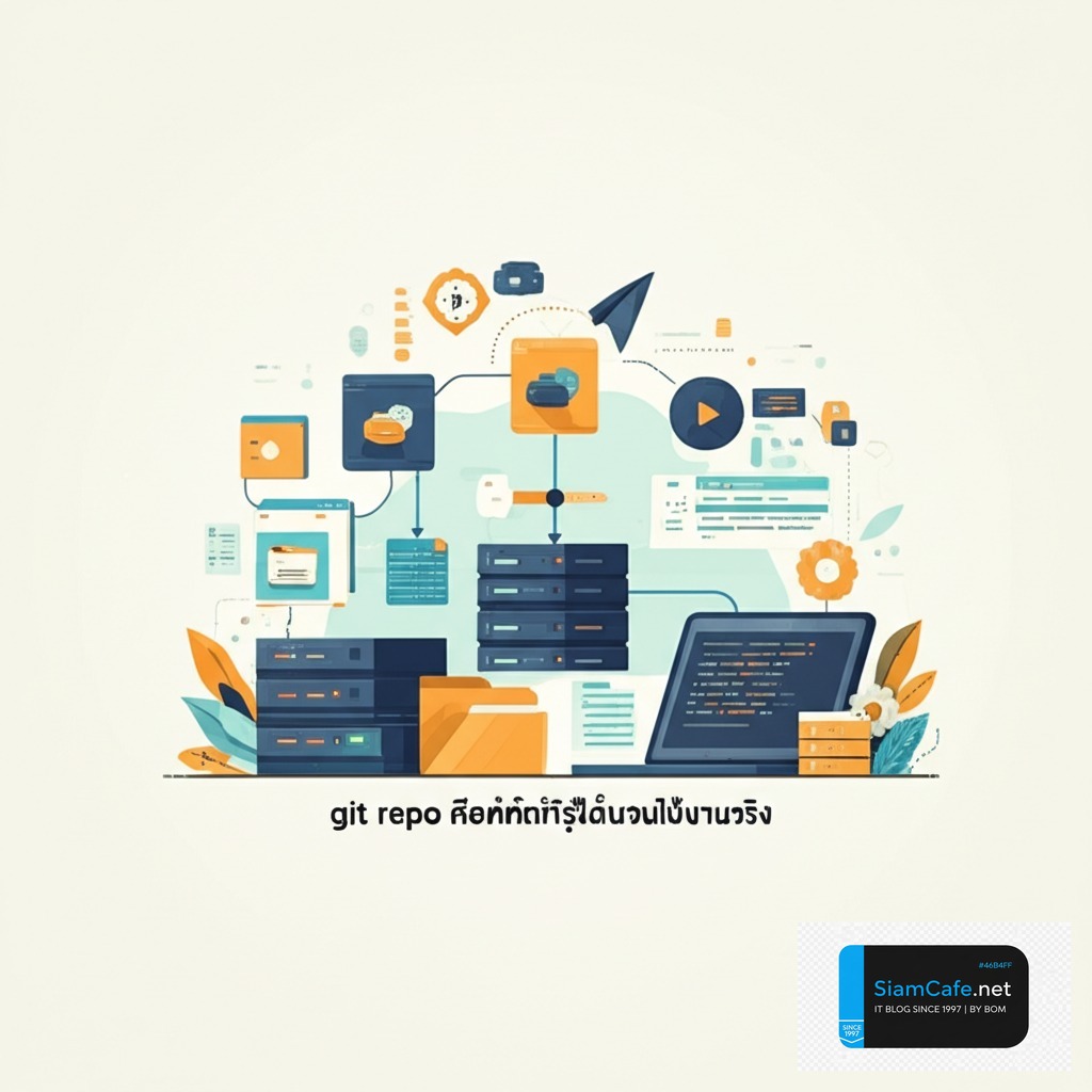git repo คือตั้งแต่เริ่มต้นจนใช้งานจริง | SiamCafe.net