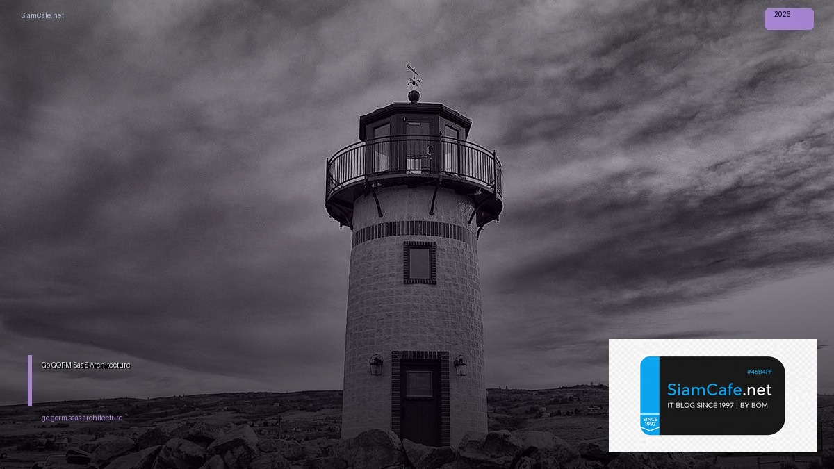 Go GORM SaaS Architecture | SiamCafe Blog