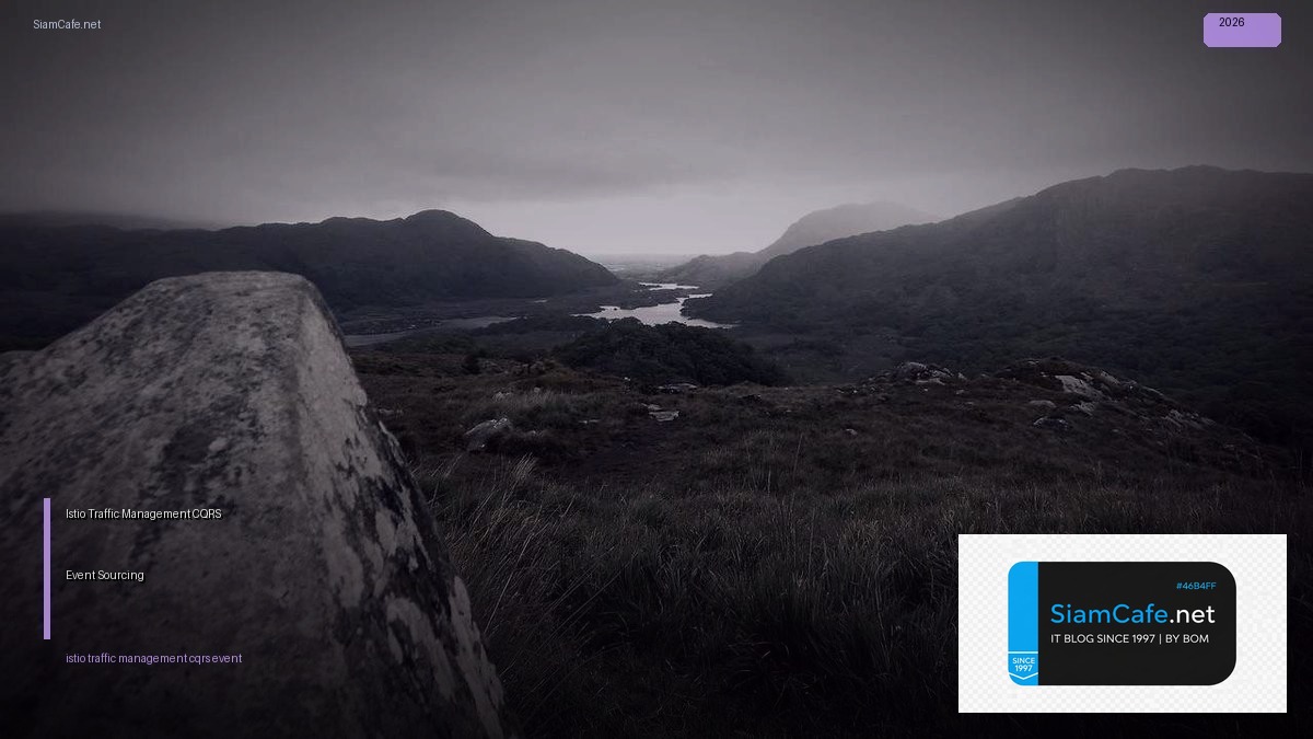 Istio Traffic Management CQRS Event Sourcing | SiamCafe Blog