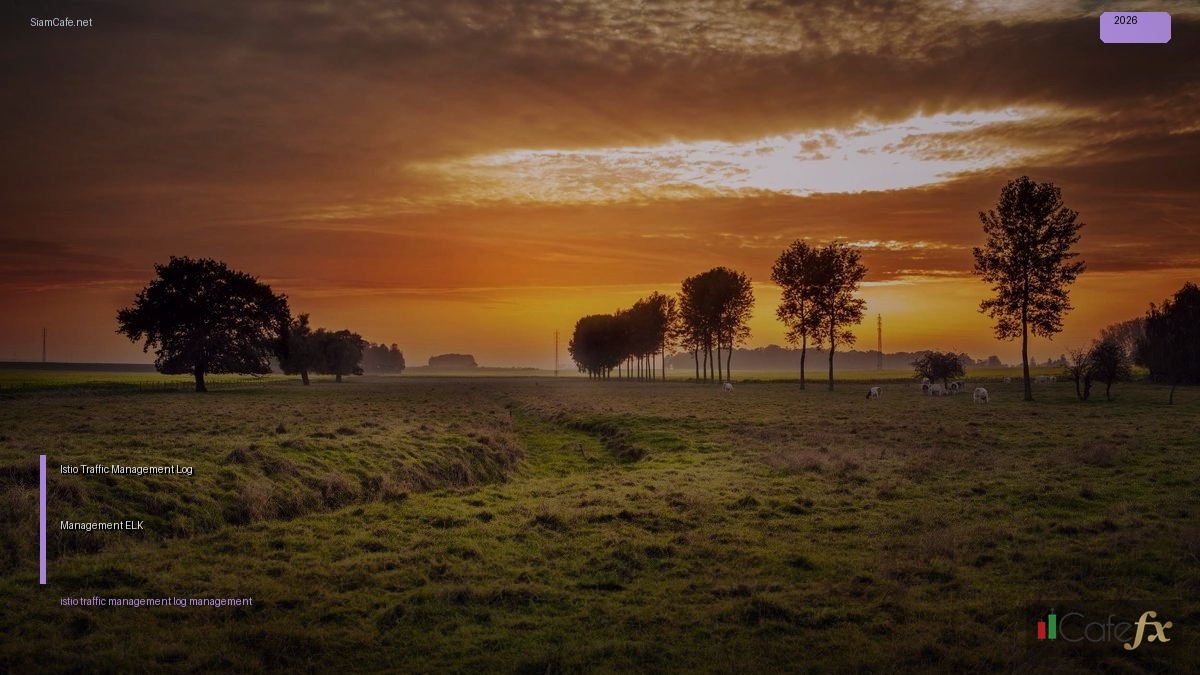 Istio Traffic Management Log Management ELK | SiamCafe Blog