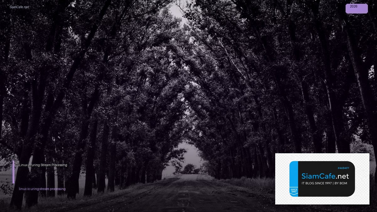 Linux io_uring Stream Processing | SiamCafe Blog