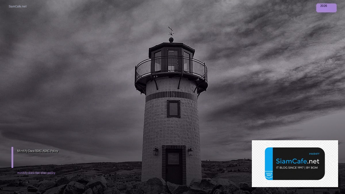 Mintlify Docs RBAC ABAC Policy | SiamCafe Blog