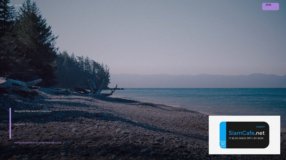 MongoDB Atlas Search Consensus Algorithm | SiamCafe Blog